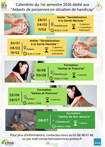 LES AIDANTS “proches de personnes en situation de handicap” : Ouverture des inscriptions