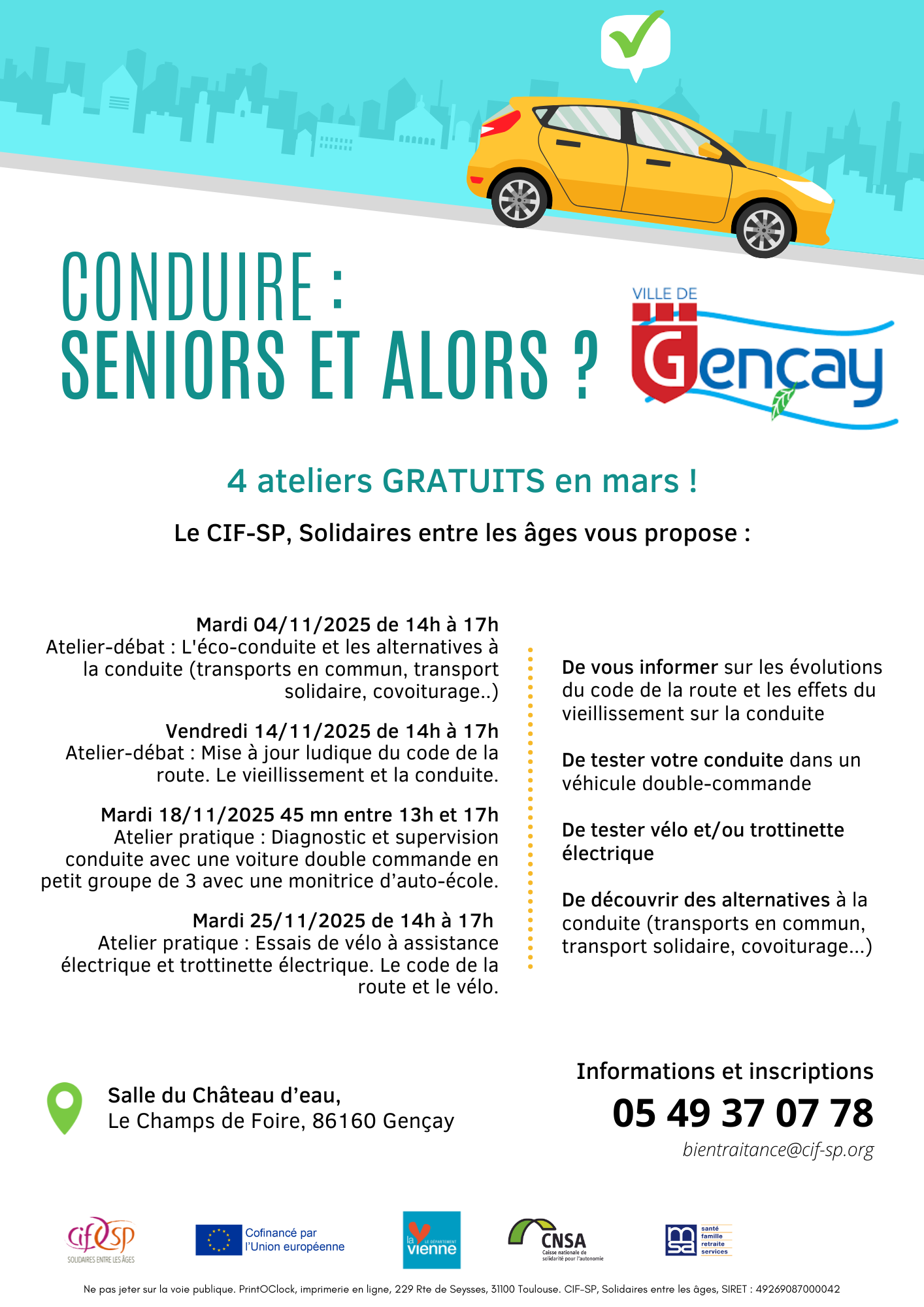 Conduire : Seniors et alors ?