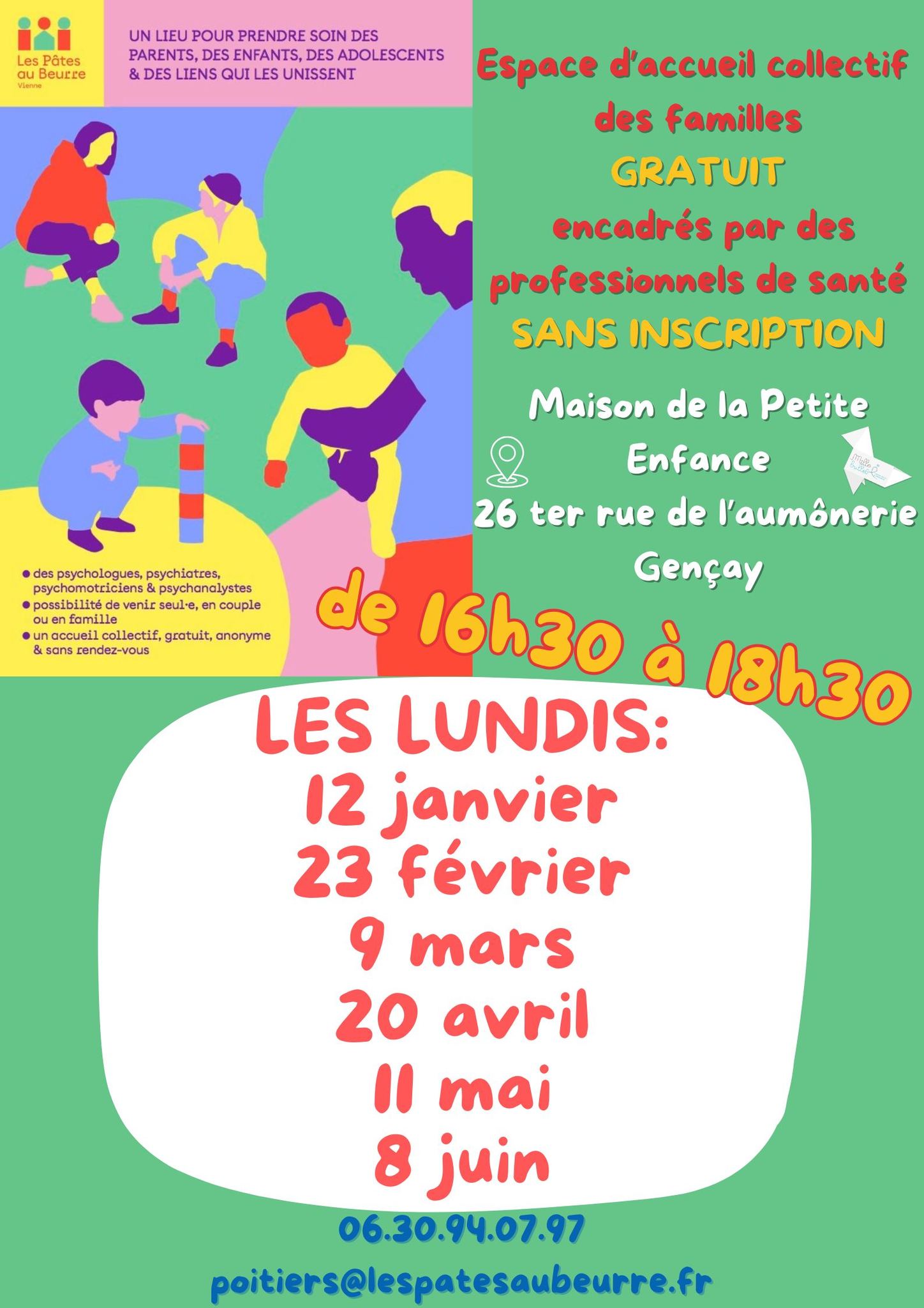 Permanences Pâtes au beurre